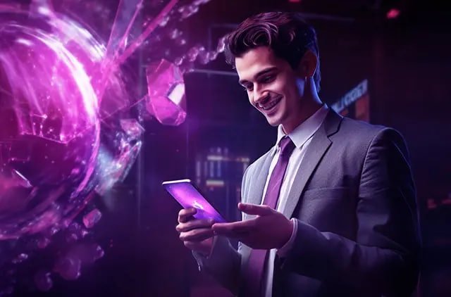 Tampilan antarmuka monggojp di perangkat mobile Android dan iOS