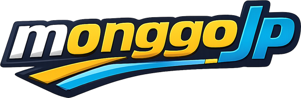 Logo monggojp platform hiburan online Indonesia